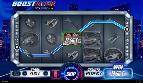 Игровой автомат Boost Racers City Edition  играть бесплатно